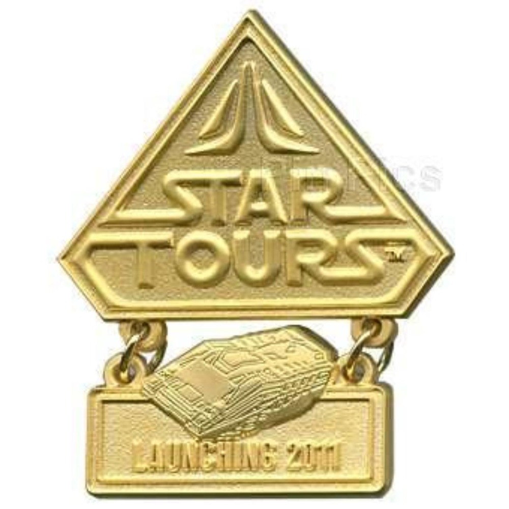 Disney Star Wars Star Tours Countdown 2011 Re-Imagined Attraction LE Pin 83242